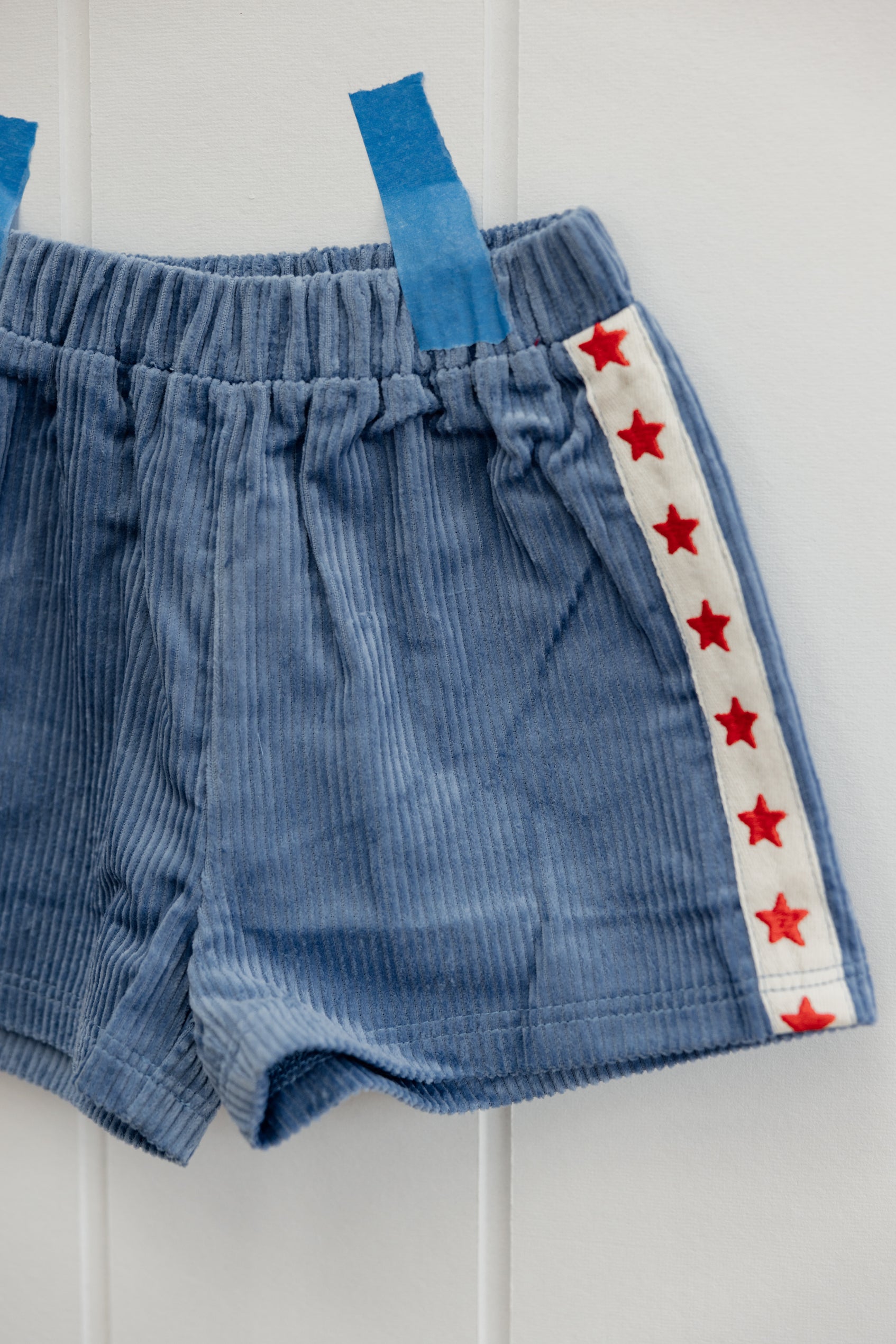 Playtime Cord Shorts - Blue