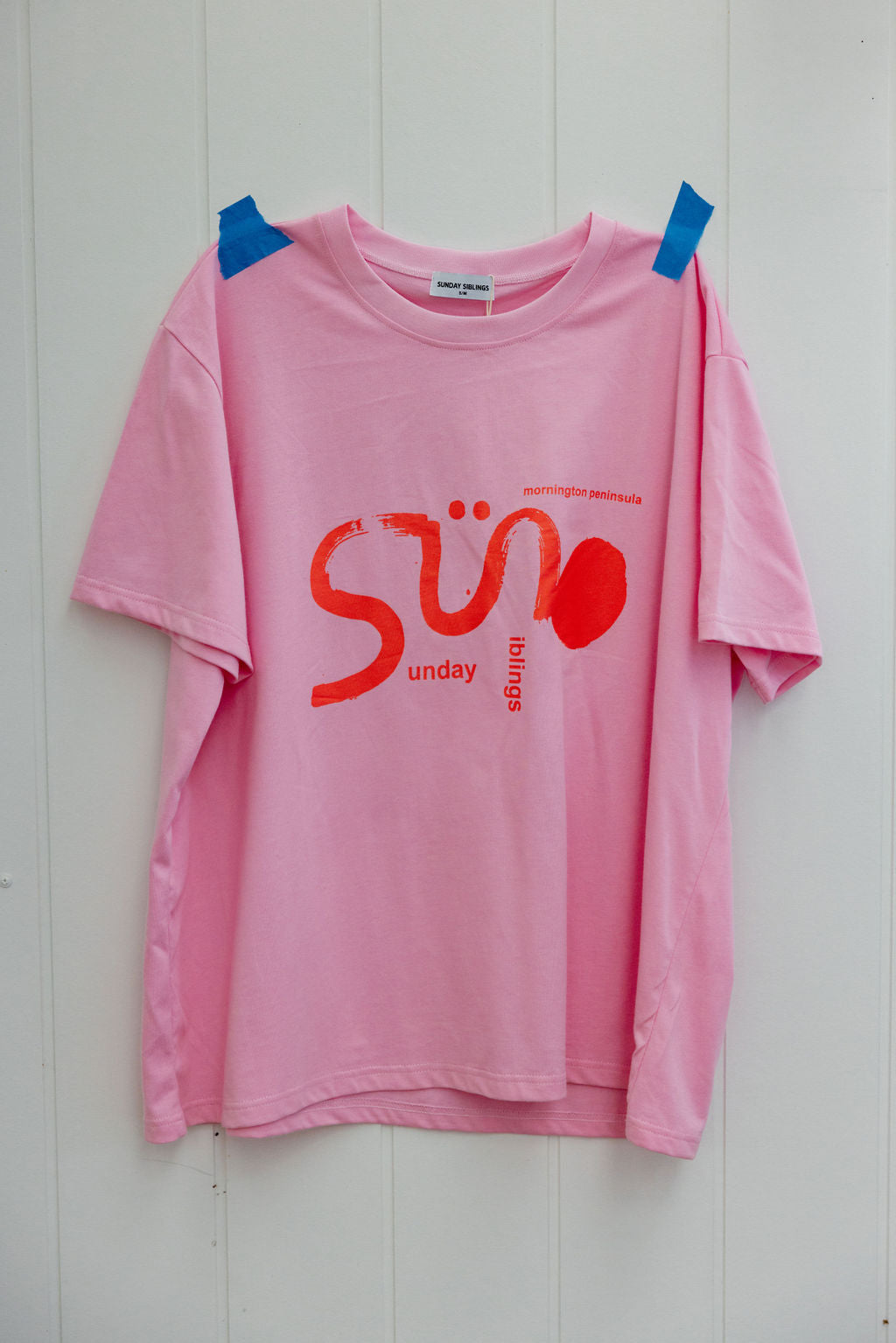 Il Sole Tee - Pink + Red (Adult)