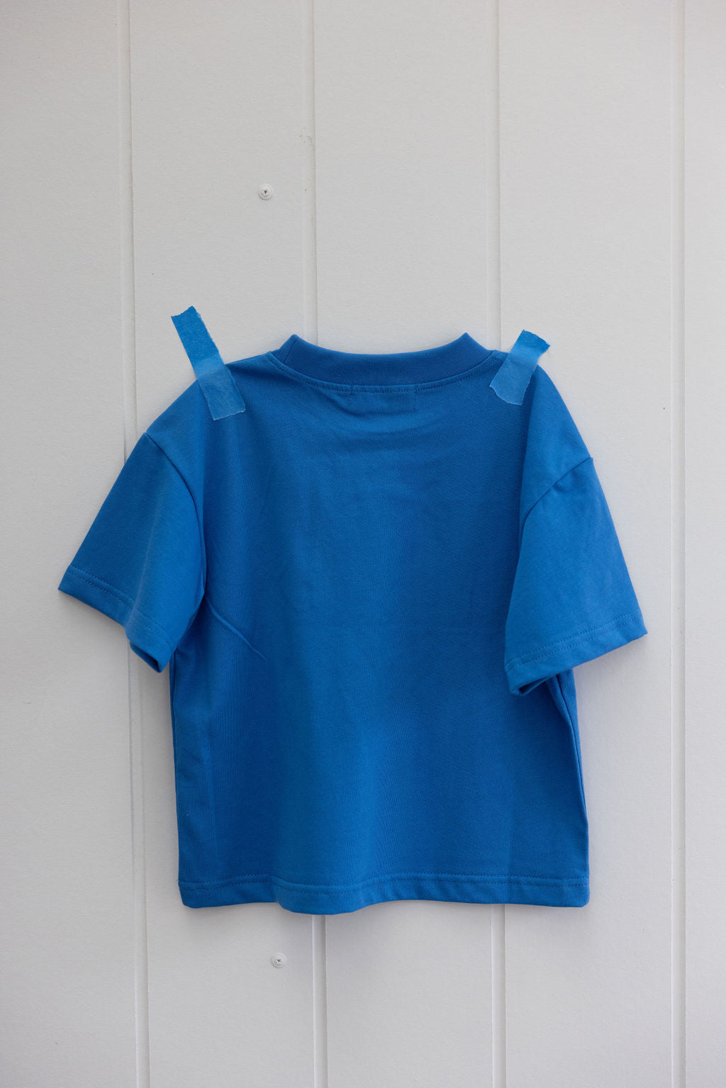 Il Sole Tee - Blue + Yellow